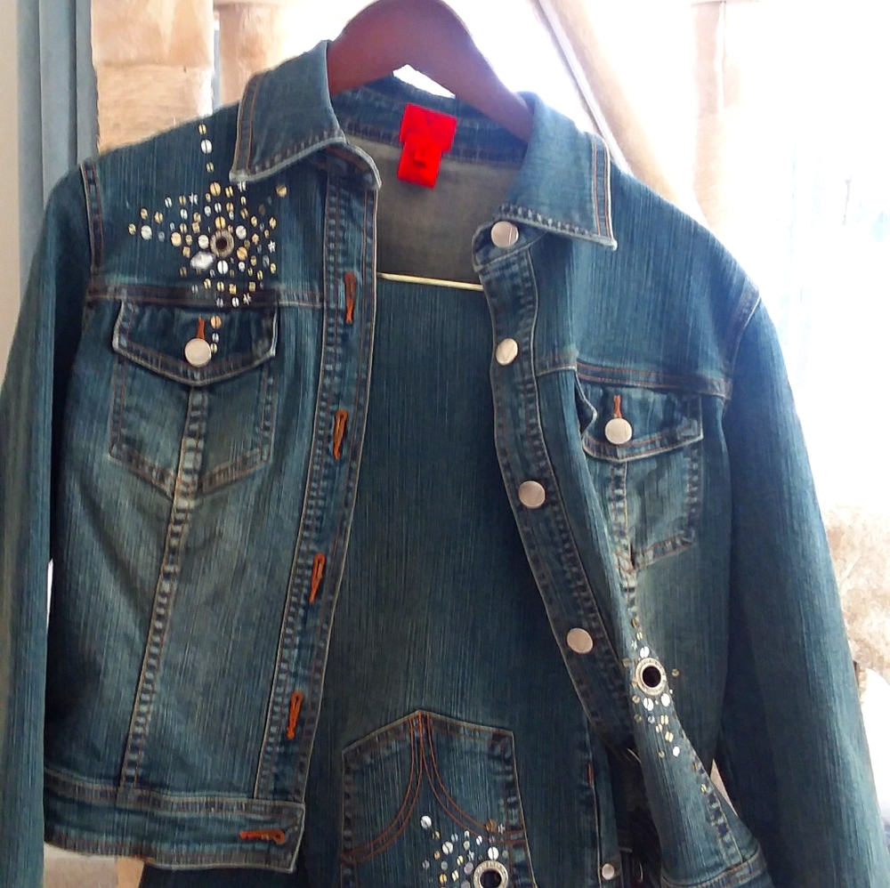 Jean and matching jean jacket